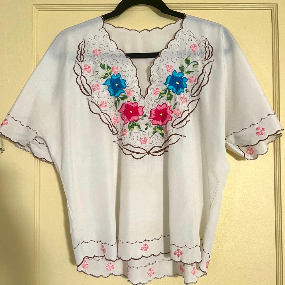 Embroidered blouse